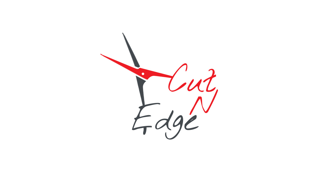 Cut N Edge logo design — Logo Design