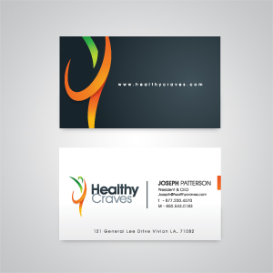 Healthy Craves logo design — Stationery