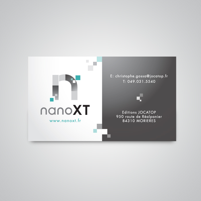 Nano XT logo design — Stationery
