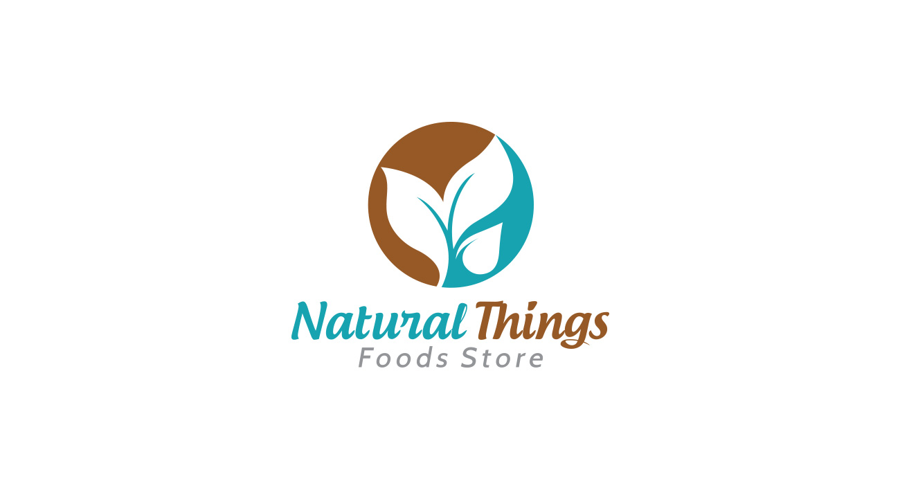 Natural Things logo design — Logo Design