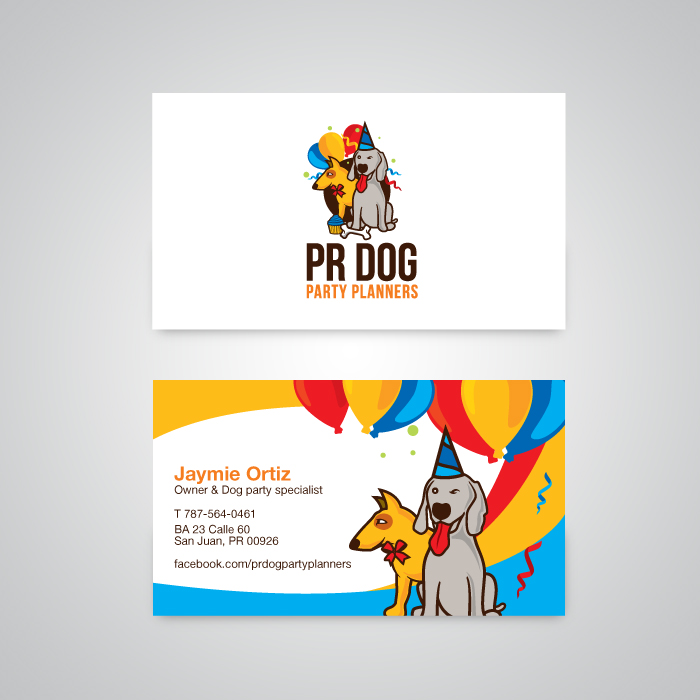 Pr Dog logo design — Stationery