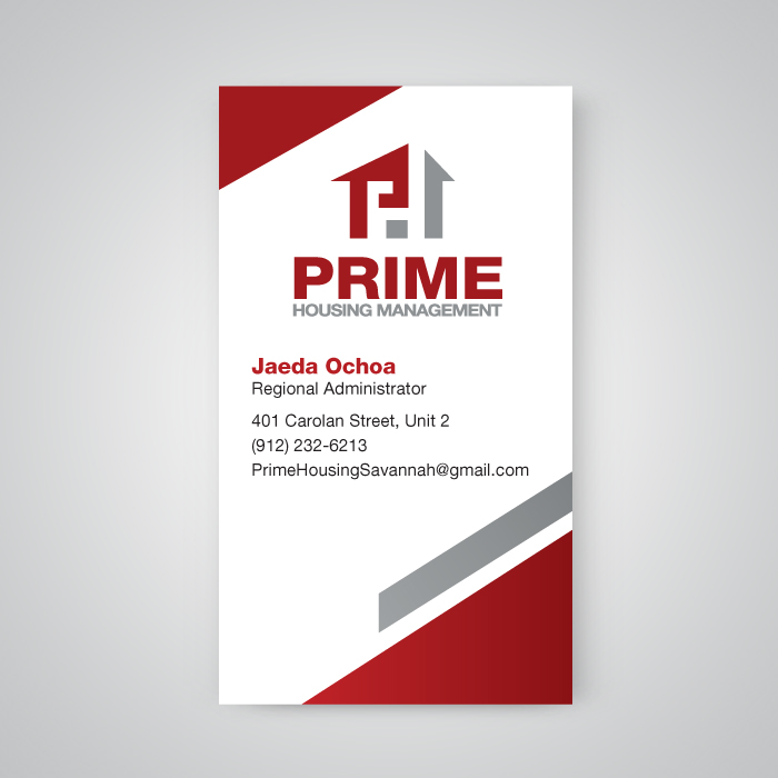 Prime Housing Management logo design — Stationery