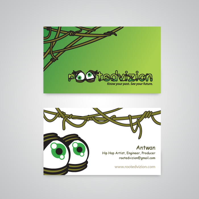 Rootedvizion logo design — Stationery