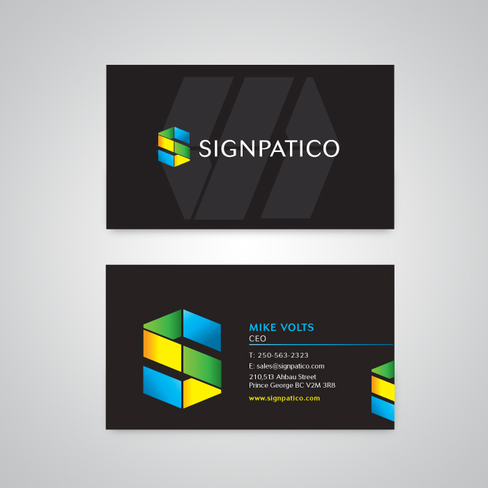 Signpatico logo design — Stationery